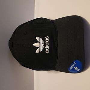 Adidas Classic Black Cap with White Emblem